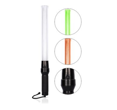 Battery Powered Traffic Safety Wand Baton LED Light