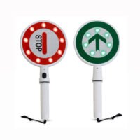 Battery Bi- Directional Warning 16 LED Traffic Safety Baton