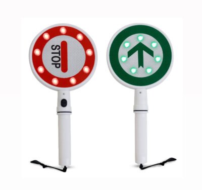 Battery Bi- Directional Warning 16 LED Traffic Safety Baton