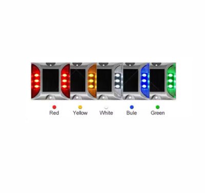 Solar-Powered LED Warning Lights