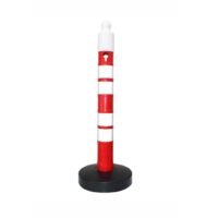 Round Warning Post