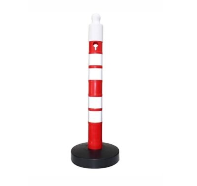 Round Warning Post