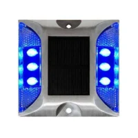 ⁦Solar-Powered LED Warning Lights⁩ - الصورة ⁦5⁩