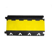 4 Channel PVC Cable Protector Ramp with Modular Interlocking UAE - Image 2