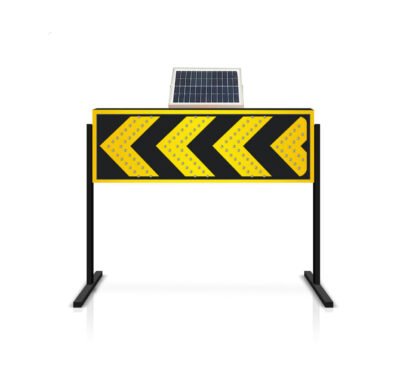 Solar Warning Yellow Arrow - Stand