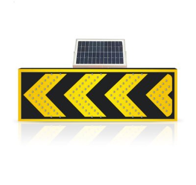 Solar Warning Light Yellow Arrows