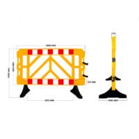 ⁦Safety Barrier - Yellow Turkey⁩ - الصورة ⁦6⁩