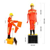 ⁦Construction Robot Solar with Flag⁩ - الصورة ⁦7⁩