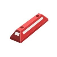 Wheel Stopper Red 57CM UAE