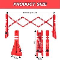 ⁦Adjustable Extendable Barrier⁩ - الصورة ⁦2⁩