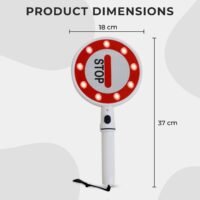 ⁦Battery Bi- Directional Warning 16 LED Traffic Safety Baton⁩ - الصورة ⁦2⁩