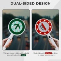 ⁦Battery Bi- Directional Warning 16 LED Traffic Safety Baton⁩ - الصورة ⁦4⁩