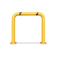 VERSATILE DESIGN - U-shaped barrier fits seamlessly into any workspace.