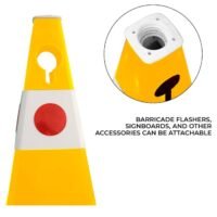 ⁦Traffic Safety Cone 62CM Turkey⁩ - الصورة ⁦3⁩