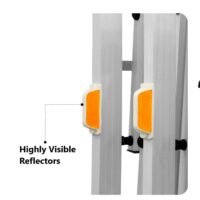 ⁦Aluminum Extendable Barrier | 4 Meter Barricade⁩ - الصورة ⁦3⁩