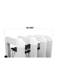 ⁦Aluminum Extendable Barrier | 4 Meter Barricade⁩ - الصورة ⁦6⁩