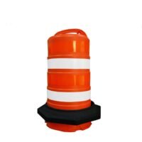 ⁦Traffic Control Heavy-Duty Safety Drum⁩ - الصورة ⁦5⁩