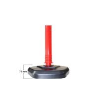 ⁦100 x 6.3cm Round Warning Post⁩ - الصورة ⁦5⁩