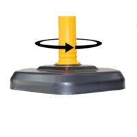 100 x 6.3cm Round Warning Post - Image 2