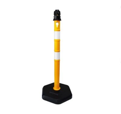 100 x 6.3cm Round Warning Post