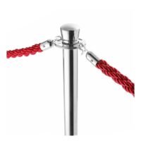 ⁦Rope Barrier 1.5 m - Twisted Red⁩ - الصورة ⁦5⁩