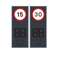 SMART ROAD SIGN RADAR UAE