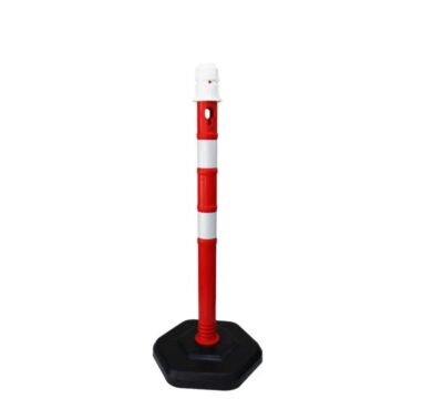 100 x 6.3cm Round Warning Post