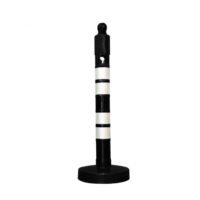 Round Warning Post