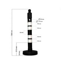 Round Warning Post - Image 6
