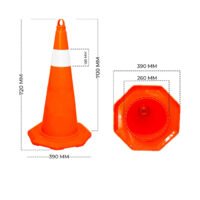 Traffic Safety Cone 70CM Turkey - Image 5